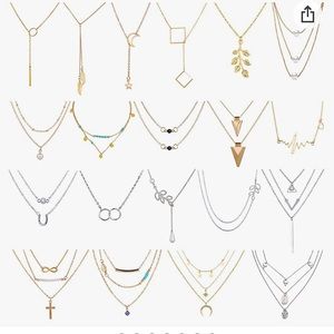 Different style necklaces to choose from!